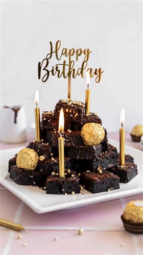 76 reactions · 6 comments | Create a super simple brownie cake and make it like your birthday everyday! 拾 Our Bar Slices come in 9 delicious flavours, so you can create all kinds of different cakes!  You'll find them in the bakery department of all good supermarkets. | Original Foods Baking Co. | Facebook