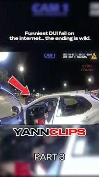 Funniest DUI Fail On The Internet… The Ending Is Wild . #shorts