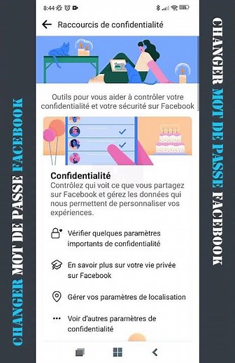 Mot de passe Facebook - comment le changer ou le réinitialiser
