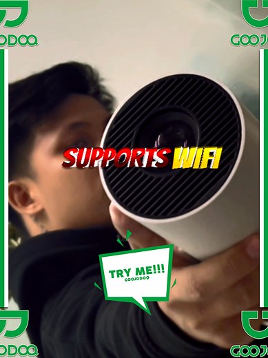 Why watch on a small screen when you can project your fave flicks in 4K? 🎬✨ This mini projector from #goojodoq is a must-have! Who’s ready to vibe? 💅🏼 Click the yellow basket 👇🏻🔥 #miniprojector4k #portableminiprojector #miniprojector #goojodoqph