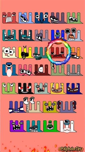 Russian alphabet lore but same style