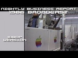 The Nightly Business Report (partial) remastered from June 16, 1986