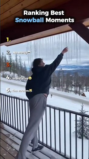 Ranking Best snowball Moments ❄️😭