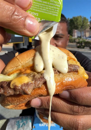 Sonic double smash burger 🍔 @SONIC Drive-In #Foodie #fyp #burger #mukbang #smashburger