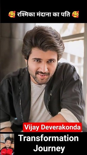 Vijay Deverakonda 💯✅ age transformation journey//#vijaydevarakonda #rashmikamandanna #viral