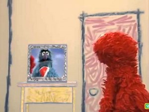 Sesame Street - Elmo's world - Herry squishes the ball
