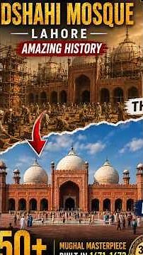 350+ Year Old Badshah Mosque Lahore | Amazing History & Construction{Part 1