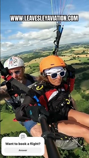 Tandem paragliding UK
