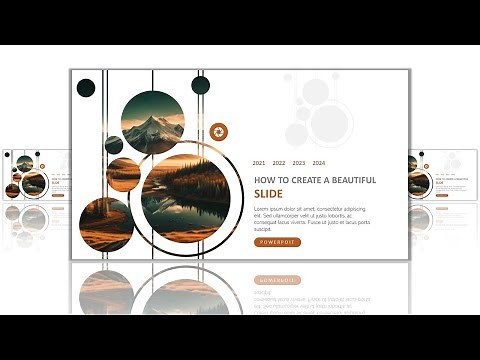 ✅ Creating Beautiful Slide with powerpoint 🔥