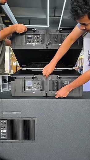 JBL SRX928S & SRX910LA Line Array & Subwoofer Setup #usa #usashorts #shorts #foryou