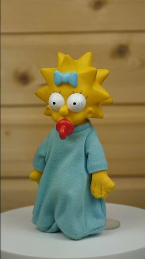 Maggie Simpson Doll | The Simpsons Collectible | MANCAVE360 Ep43