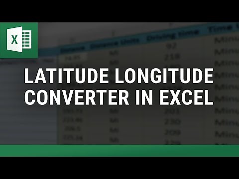 Lat Long Converter in Excel | Fast & Easy Geocoding Solution