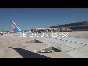 Jet2.com Boeing 737-800 Malaga to Newcastle | Full Flight