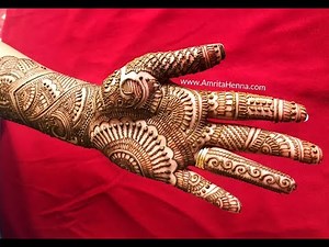 10 मिनट में सुंदर राजस्थानी दुल्हन मेहंदी सीखें | RAJASTHANI TRADITIONAL WEDDING MEHENDI