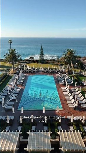 Inside California’s Most Beautiful Beachfront Hotel 😍 | Montage Laguna Beach 🌴 #Shorts