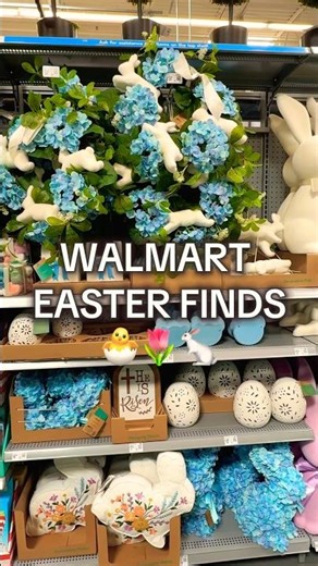 These Walmart Easter finds are actually cute 🐇🌷 #walmartfinds #easterdecor #springdecor