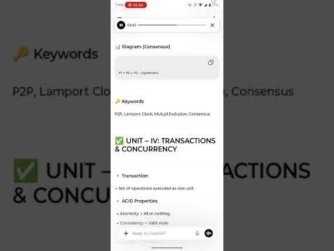 Distributed system in short