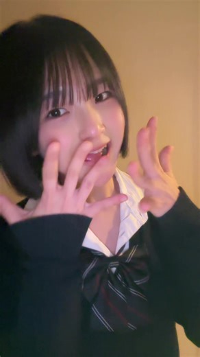 髪型違ったら雰囲気変わるネ。 #09 #高1 #fyp #奥二重 #ボブ