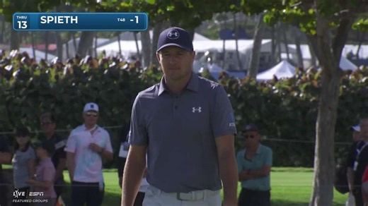 Jordan Spieth | Round 1 | 13th hole | Shot 5 | 2026 Sony Open