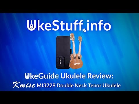 UkeGuide Ukulele Review: Kmise MI3229 Double Neck Tenor Ukulele