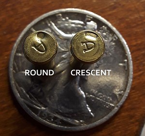 Different shapes for .22lr firing pin