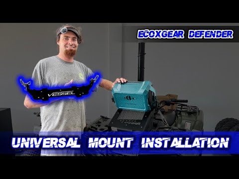Vessel Powersports Universal ECOXGEAR Defender Mount Install