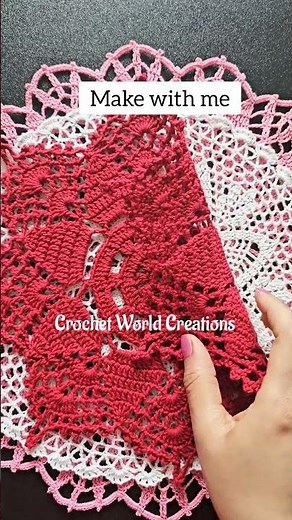 Make these crochet patterns with me 😊 #shorts