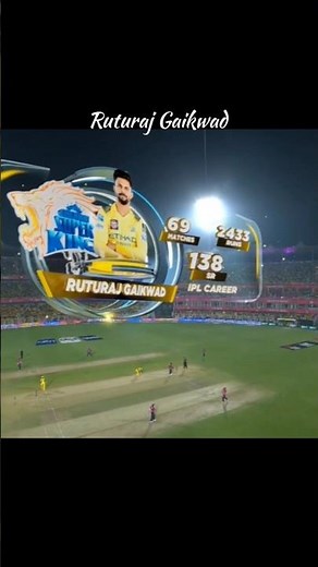 Ruturaj Gaikwad🔥 #shorts #shortsfeed #trending #viral #cricket