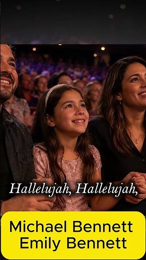 HALLELUJAH THROUGH THE YEARS 🙏 | Michael Bennett & Emily Bennett | Emotional Father & Daughter