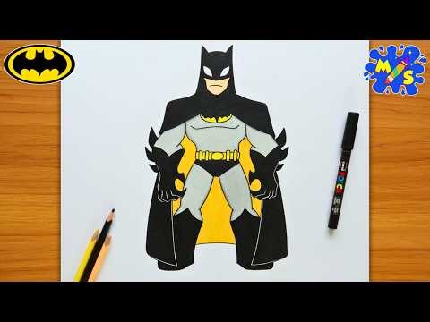 How to Draw Batman - Easy Step by Step