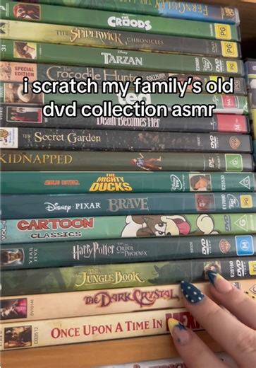 Scratching Family DVD Collection ASMR Experience