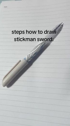 stickman drawing on TikTok
