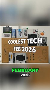 Coolest Tech of Feb 2026 🤯 Transforming Chairs, Robot Vacs & More!