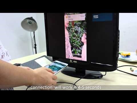 MHL Micro USB to HDMI 1080P HDTV Cable Adapter for Samsung Galaxy Note 4 3 S5