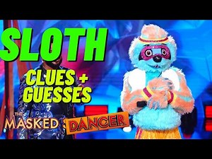 The Masked Dancer Sloth - Clues and Judges Guesses