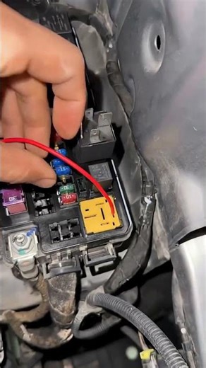 #ASK GARAGE WORK #RADIATOR FAN RELAY #WIRING CHECKING 🛠️⚡