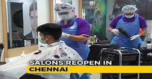Chennai Salons Reopen After Two Months, Mask, Gloves, Apron And No AC |