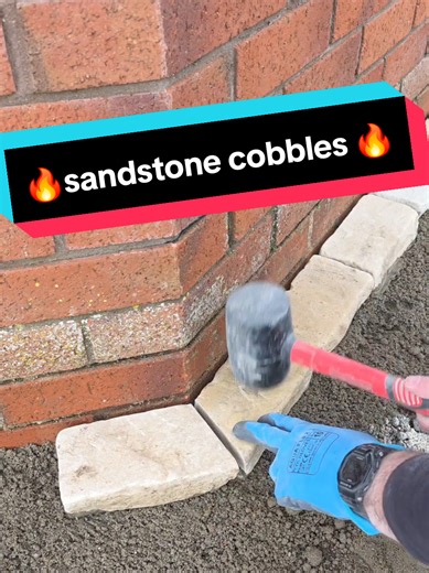 Installing Sandstone Cobbles for Your Landscape