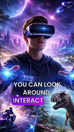 What is Virtual Reality (VR)? Explained in 30 Seconds 🎮 | Future Tech #shortsvideo