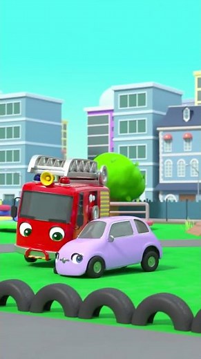 Buster Fixes Scout's Tire With Bandage! #gobuster #buster