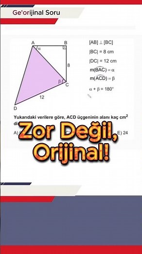 A Mind-Bending Geometry Problem! | A Ge'original Problem