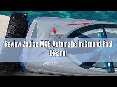 Review Zodiac MX6 Automatic In Ground Pool Cleaner