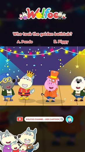16K views · 171 reactions | Where’s Prince Wolfoo’s golden bathtub? #wolfoo #learnwithWolfoo #cartoonforkids #educational #WolfooAFriendForEveryFamily ------------  Let’s help Wolfoo reach 400K subscribers! Hit Subscribe now and join the fun! ✨  Click here to subscribe: https://www.youtube.com/@WolfooChannelKidsCartoon | Wolfoo Kids Cartoon | Facebook
