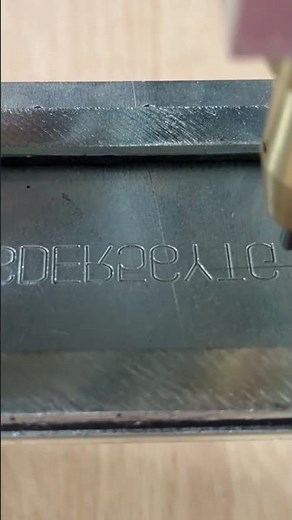 Permanent Serial Number Engraving on Metal Sheet | Precision Dot Peen Engraver 🔩 | HeatSign