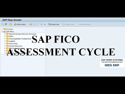 SAP CO ASSESSMENT CYCLE PART-1