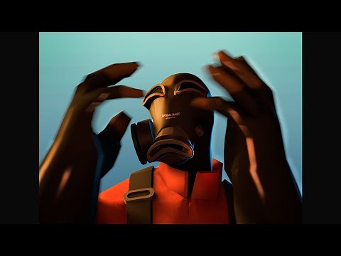 [SFM] Pyro Crying With space song