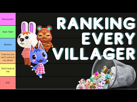 Ranking EVERY Villager in Animal Crossing New Horizons
