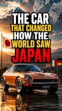 How The Datsun 240Z Ended Europe's Affordable Sports Car Reign #datsun240z #jdm #classiccars