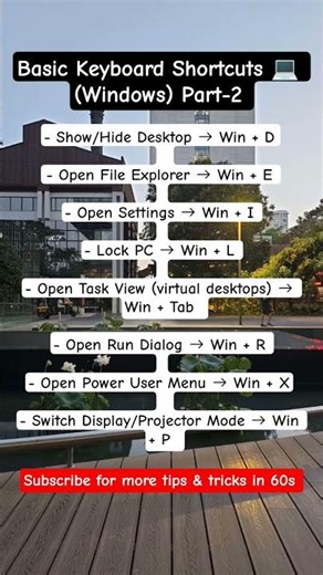 Basic Keyboard shortcuts you should know Part -2 ✅#shorts