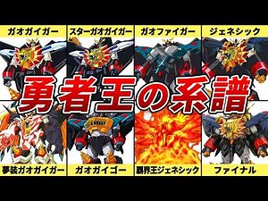 ガオガイガーの系譜を徹底解説